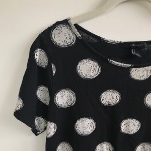Forever 21 Tops - Forever 21 polka-dot tunic dress Forever 21 Tops - Forever 21 polka-dot tunic dress